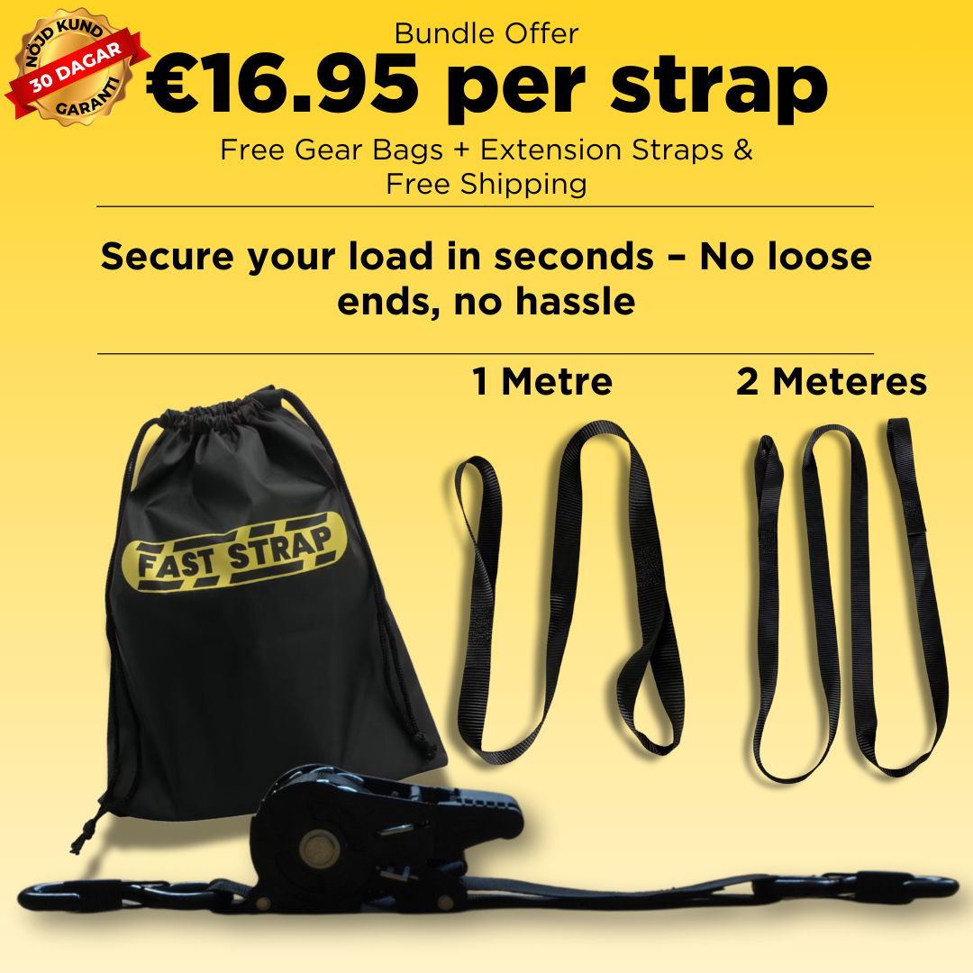 FAST STRAP - QUICK, EASY, SECURE & NO MORE TANGLES