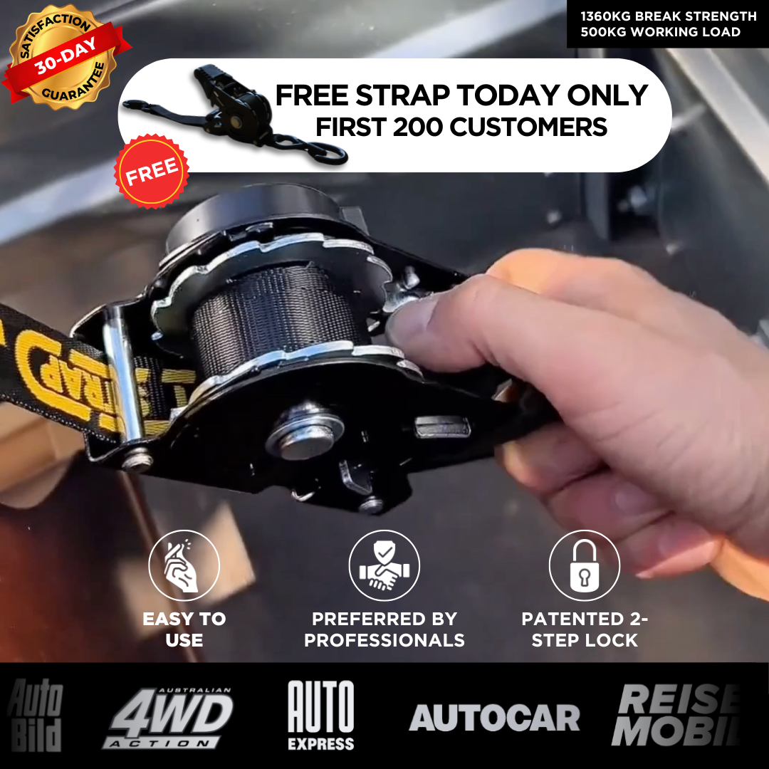 FAST STRAP - QUICK, EASY, SECURE & NO MORE TANGLES