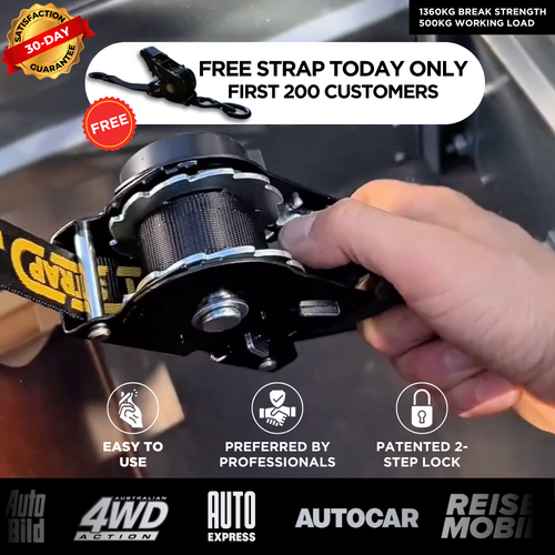 FAST STRAP - QUICK, EASY, SECURE & NO MORE TANGLES